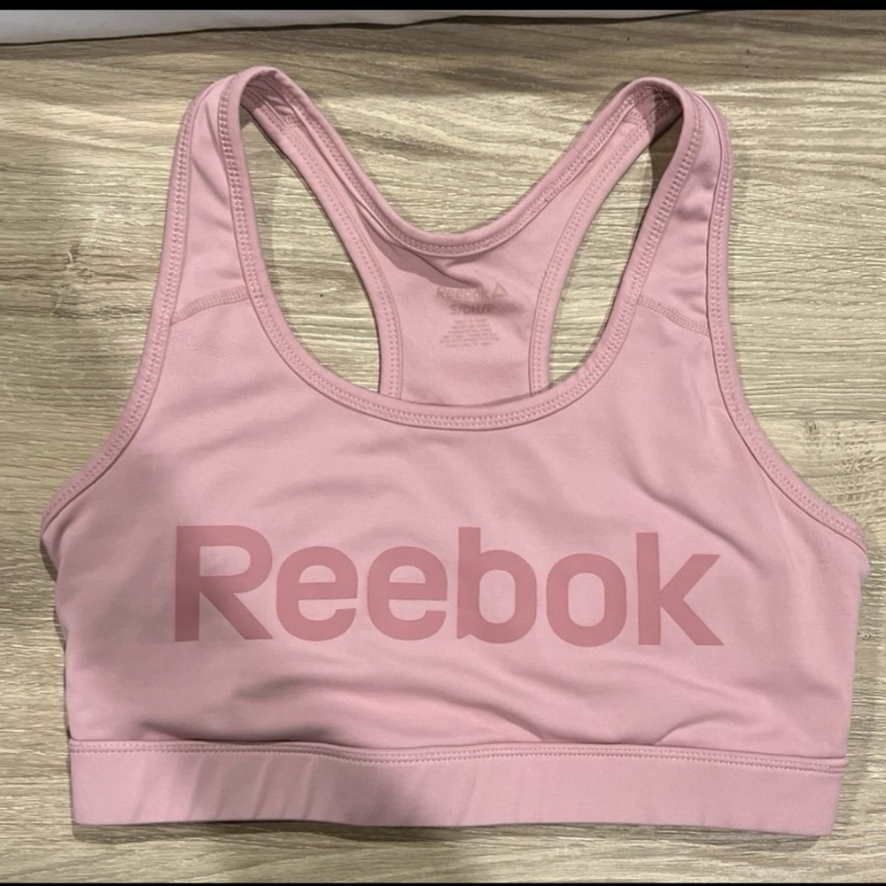 Reebok Women's Pink Sports Bra